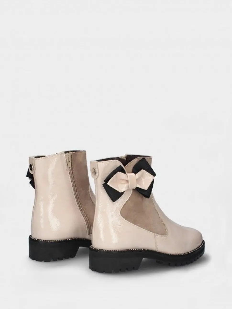 Bota Chelsea Bege Raquel 38