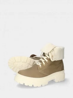 Bota Kaki Com Atacadores Nadia 01