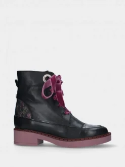 Bota Preto Com Sola Chunky Roberta 03