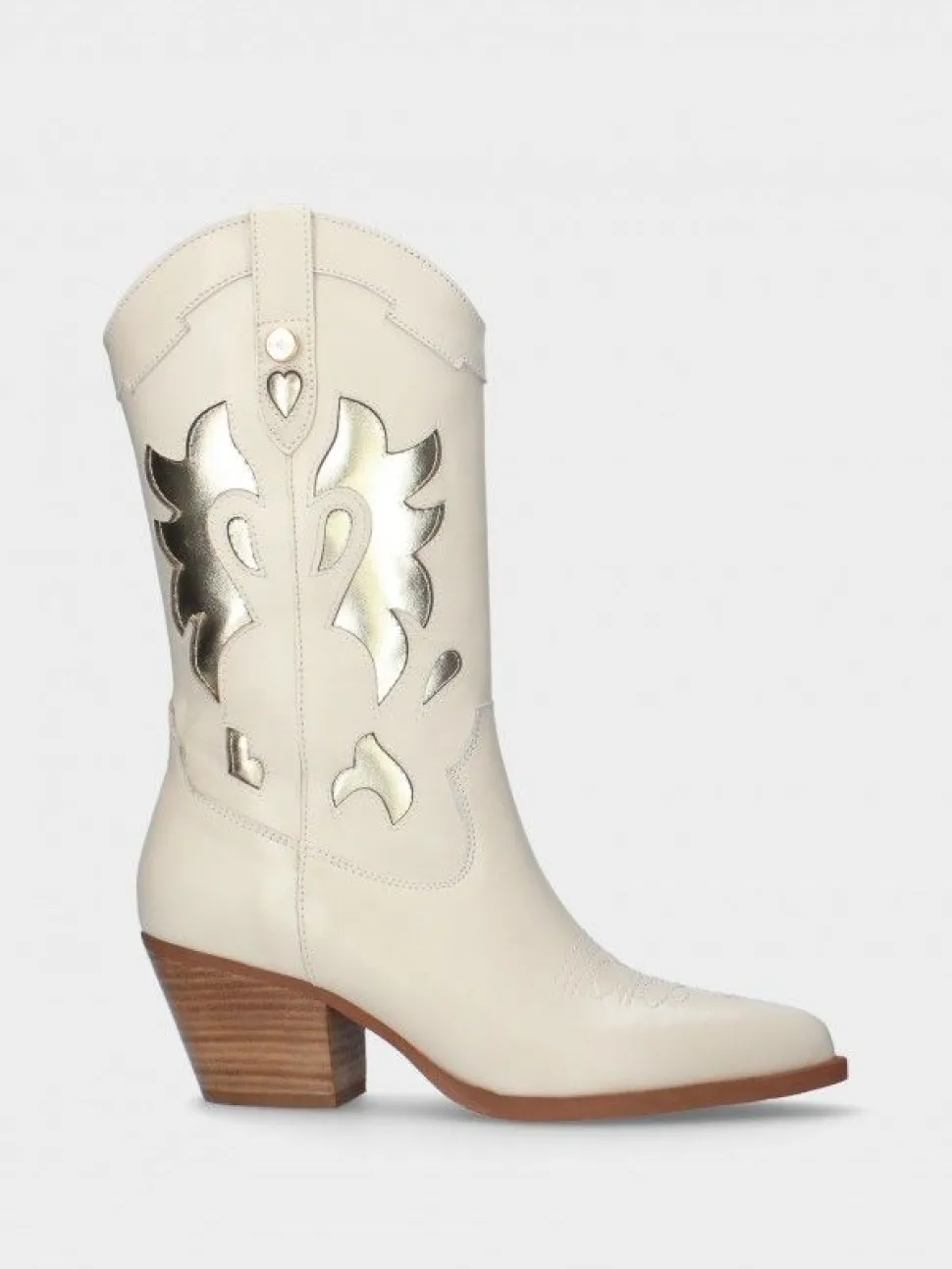 Bota Texana Bege Salome 05