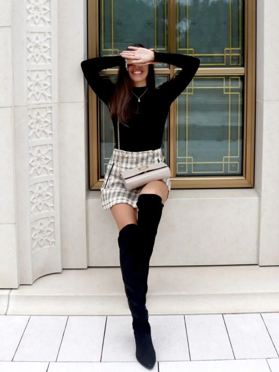 Botas Preta De Cano Alto Para Mulher