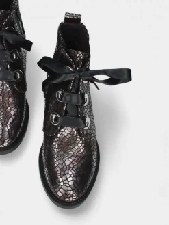 Botim Cinzento Raso Rafaela 73