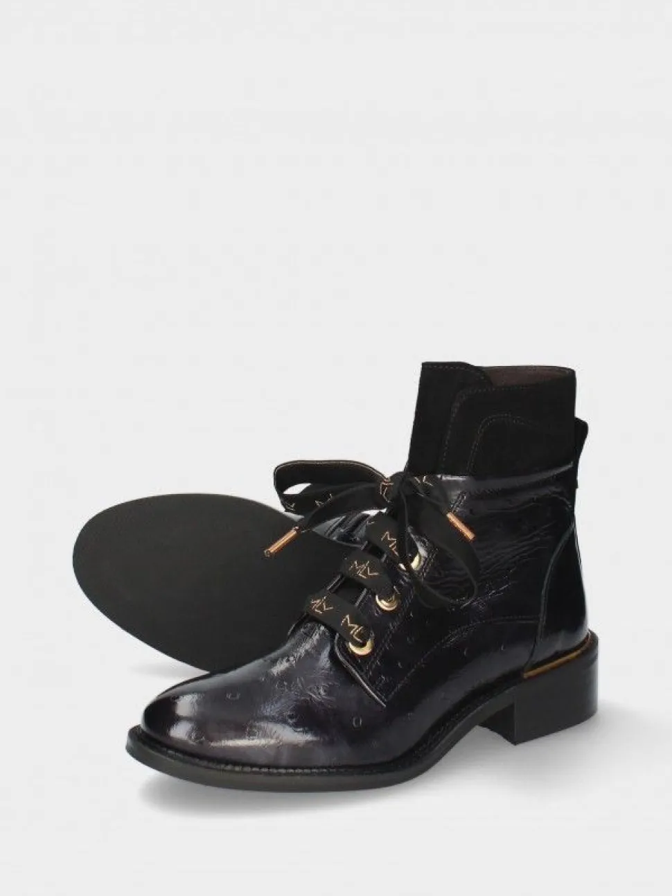 Botim Preto Raso Rafaela 71