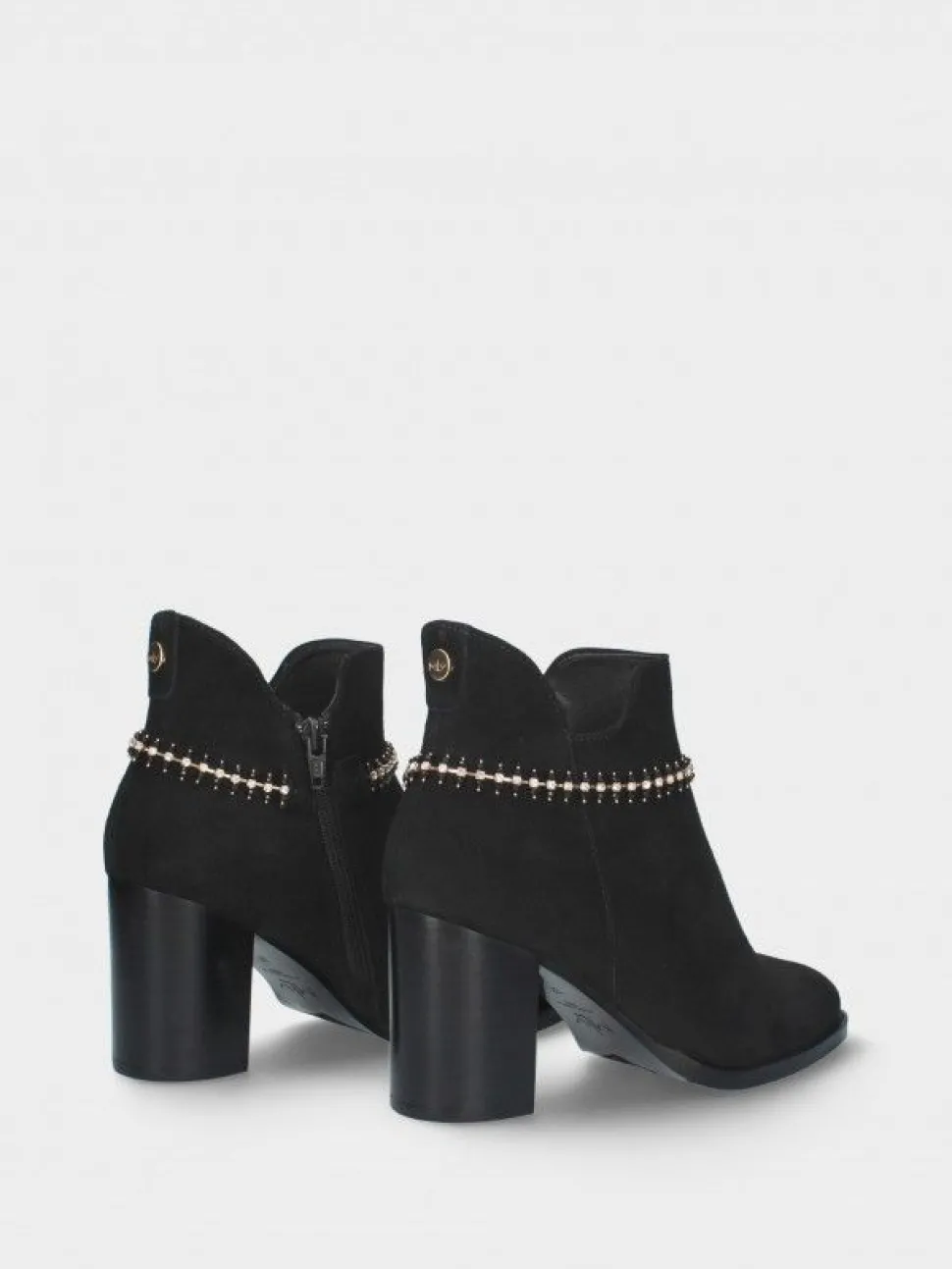 Botim Preto Salto Alto Cecilia 18