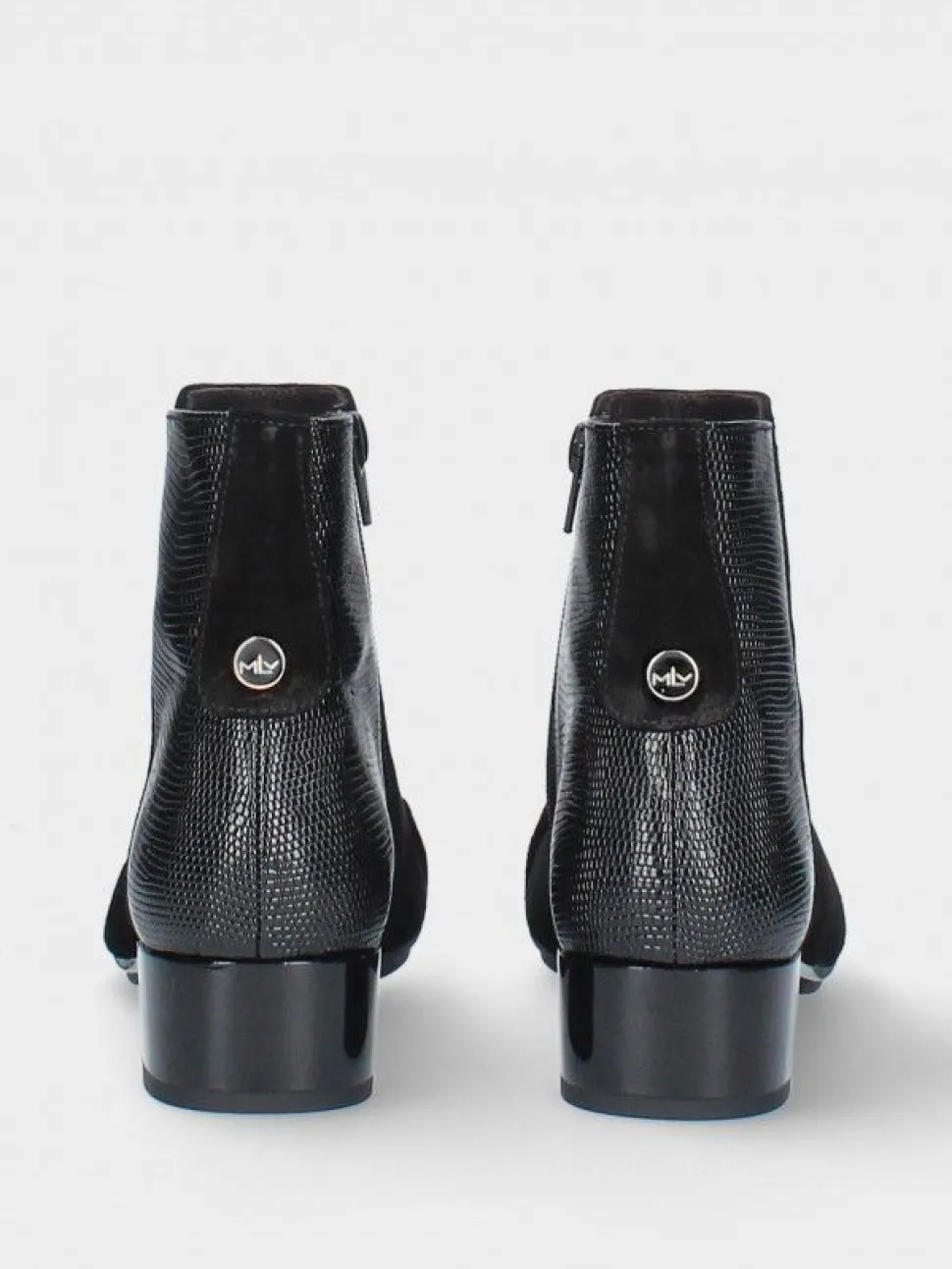 Botim Preto Salto Baixo Lidia 33