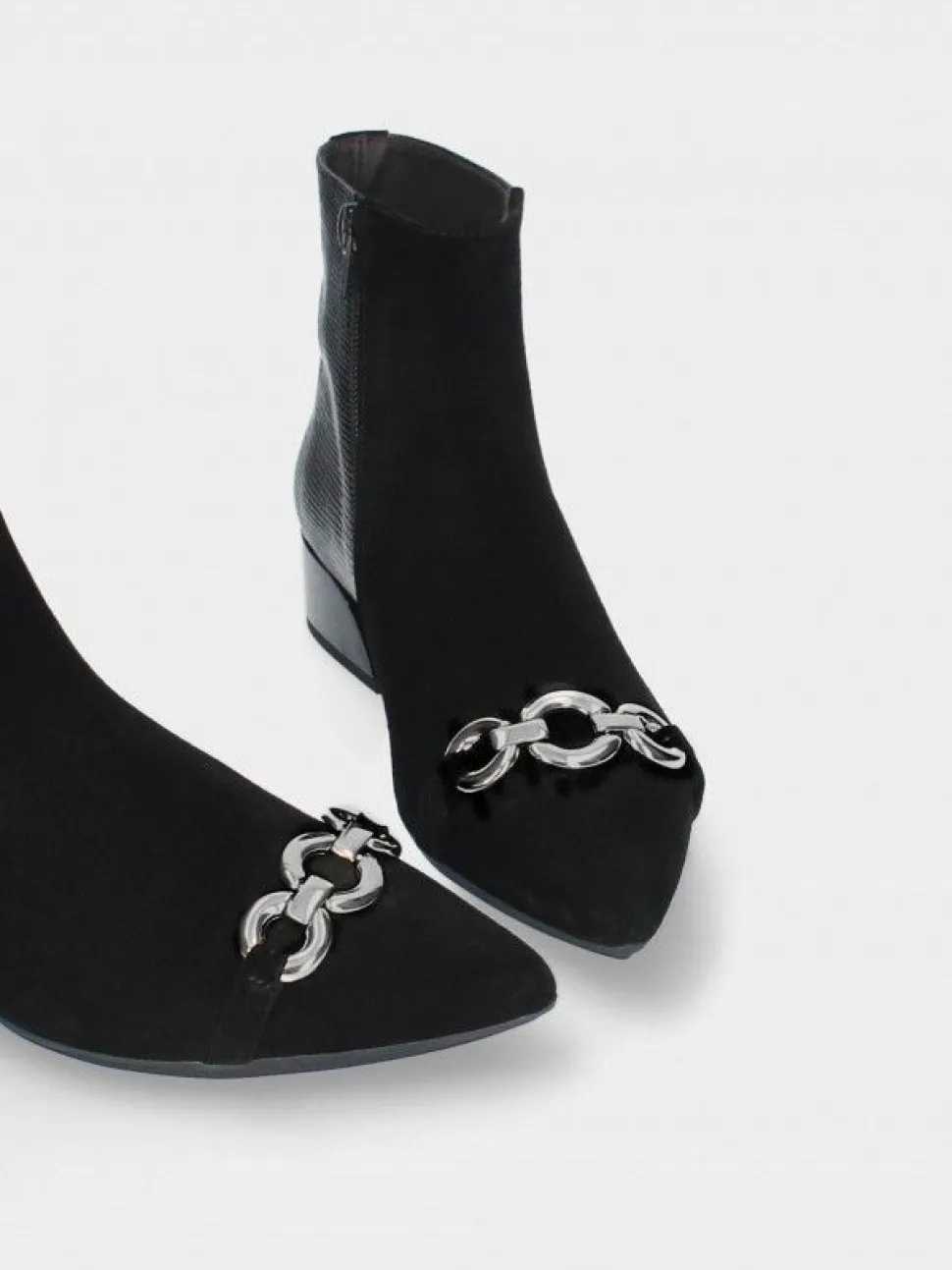 Botim Preto Salto Baixo Lidia 33