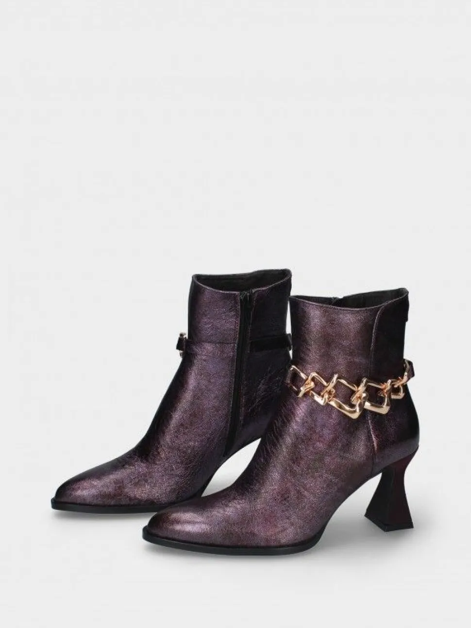 Botim Roxo Salto Alto Luciana 09