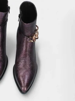 Botim Roxo Salto Alto Luciana 09