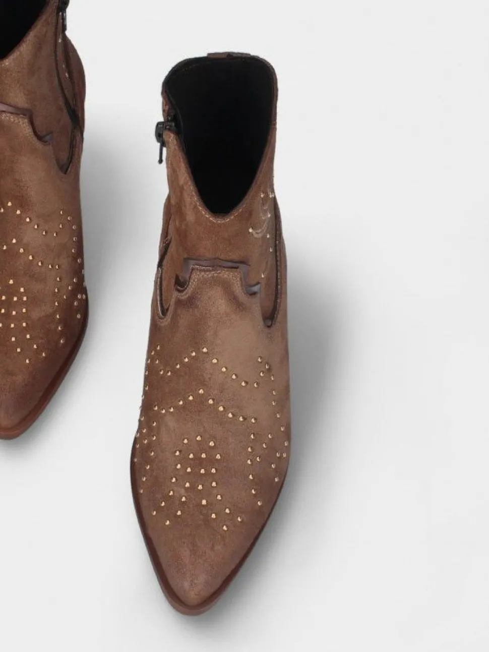 Botim Texano Bege Salome 01