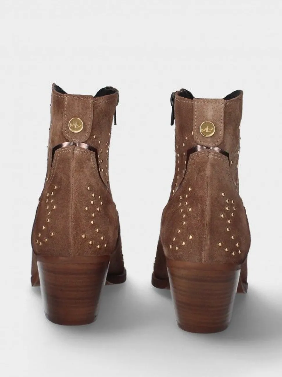 Botim Texano Bege Salome 01