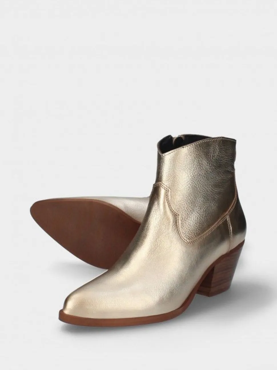 Botim Texano Dourado Salome 03