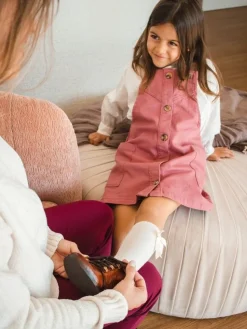 Botins De Crianca Castanho