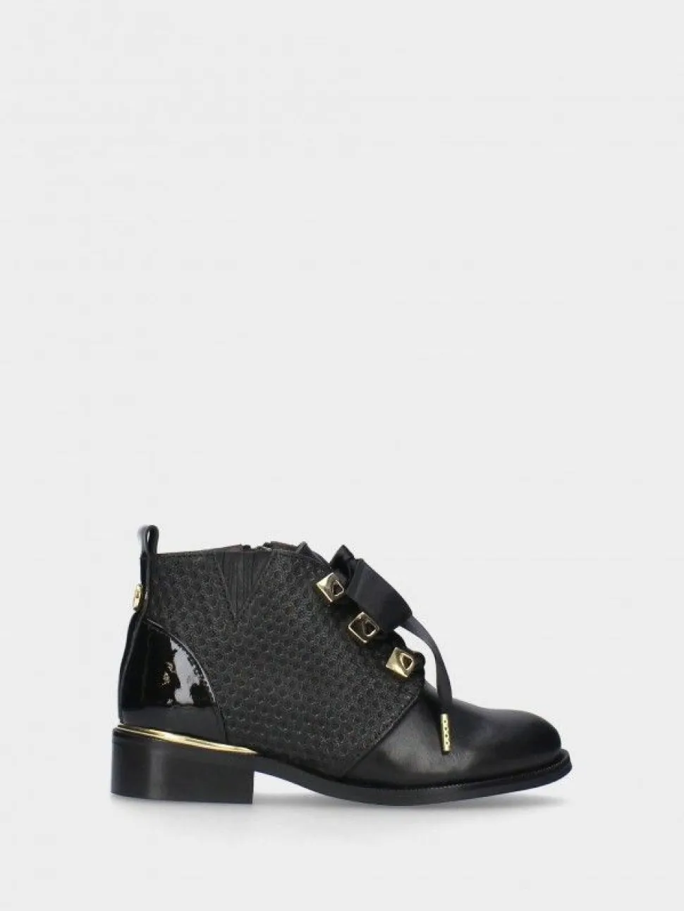 Botins De Crianca Pretos