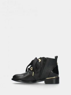 Botins De Crianca Pretos