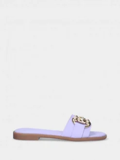 Chinelo Lilas Raso Para Mulher Luca 09