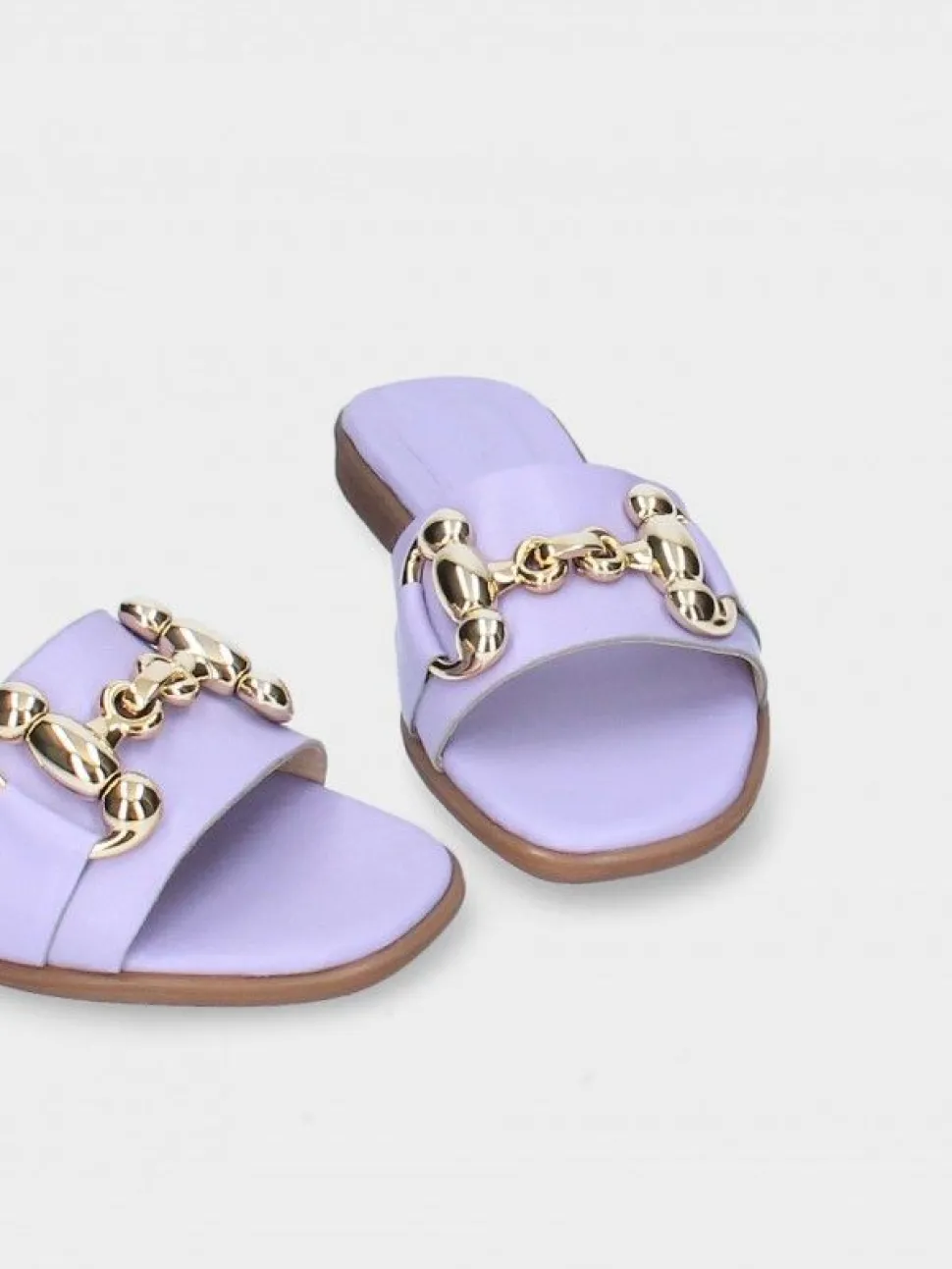Chinelo Lilas Raso Para Mulher Luca 09