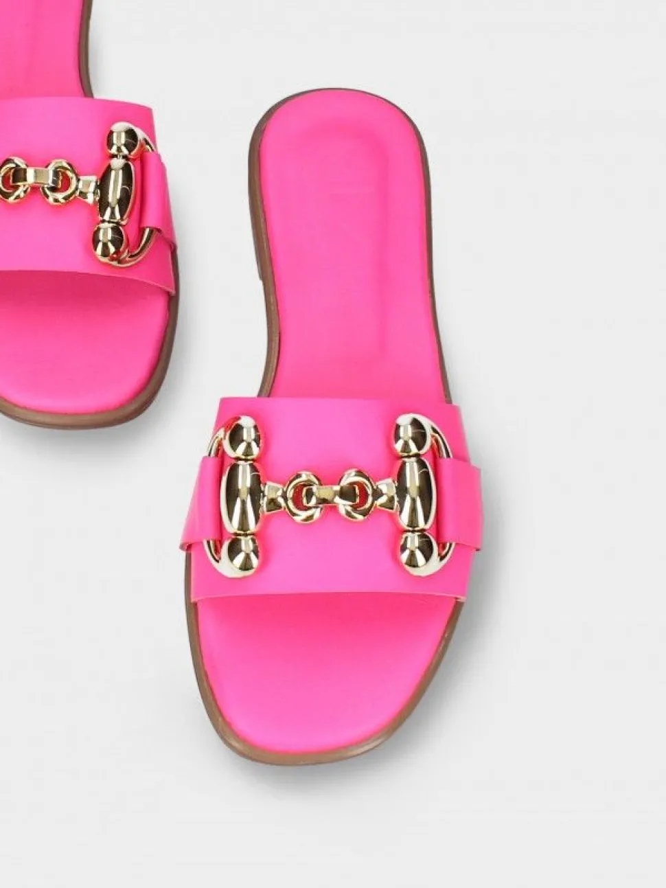 Chinelo Neon Rosa Salto Raso Luca 10