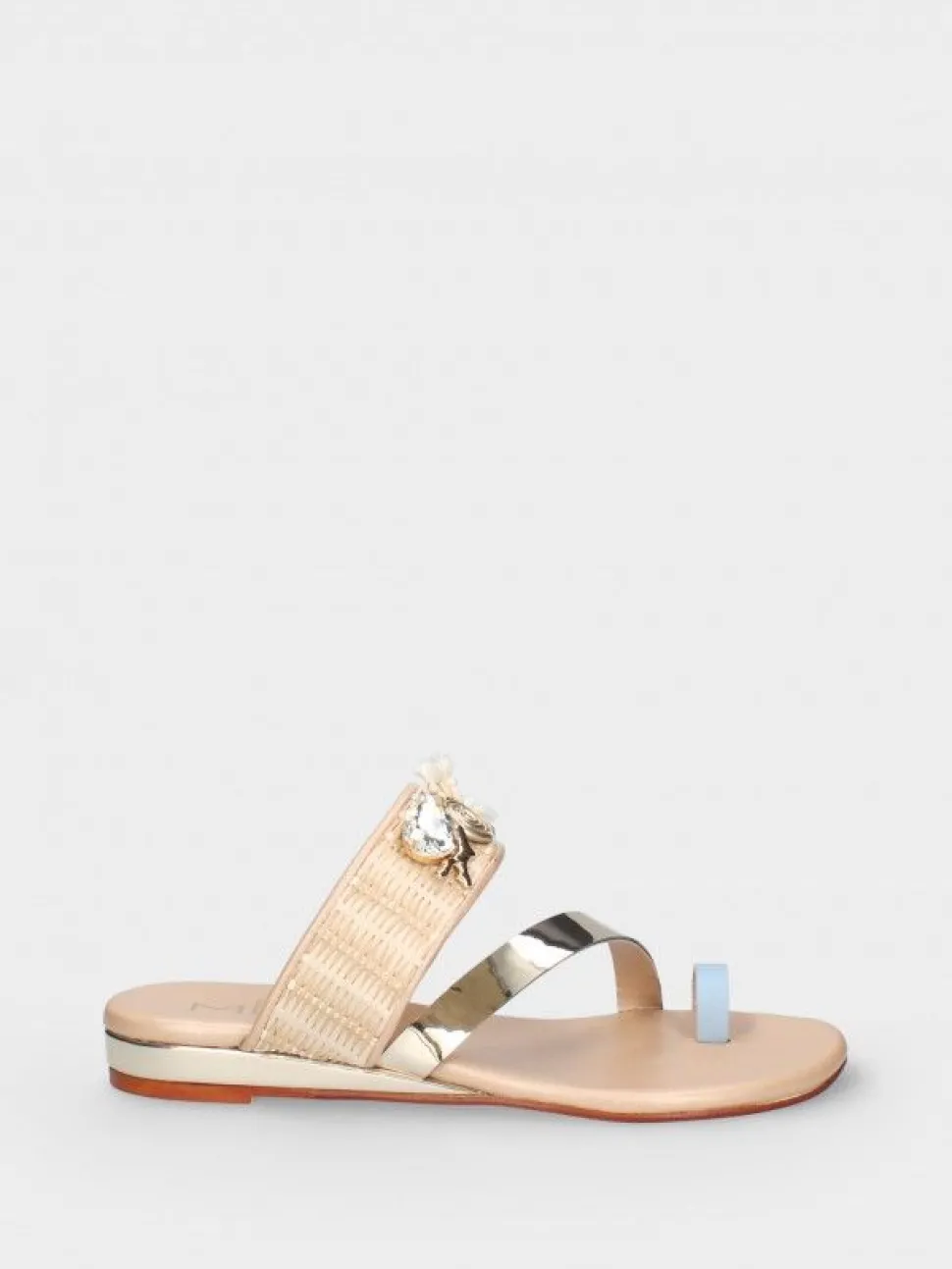 Chinelos Beges Para Mulher Carlota14