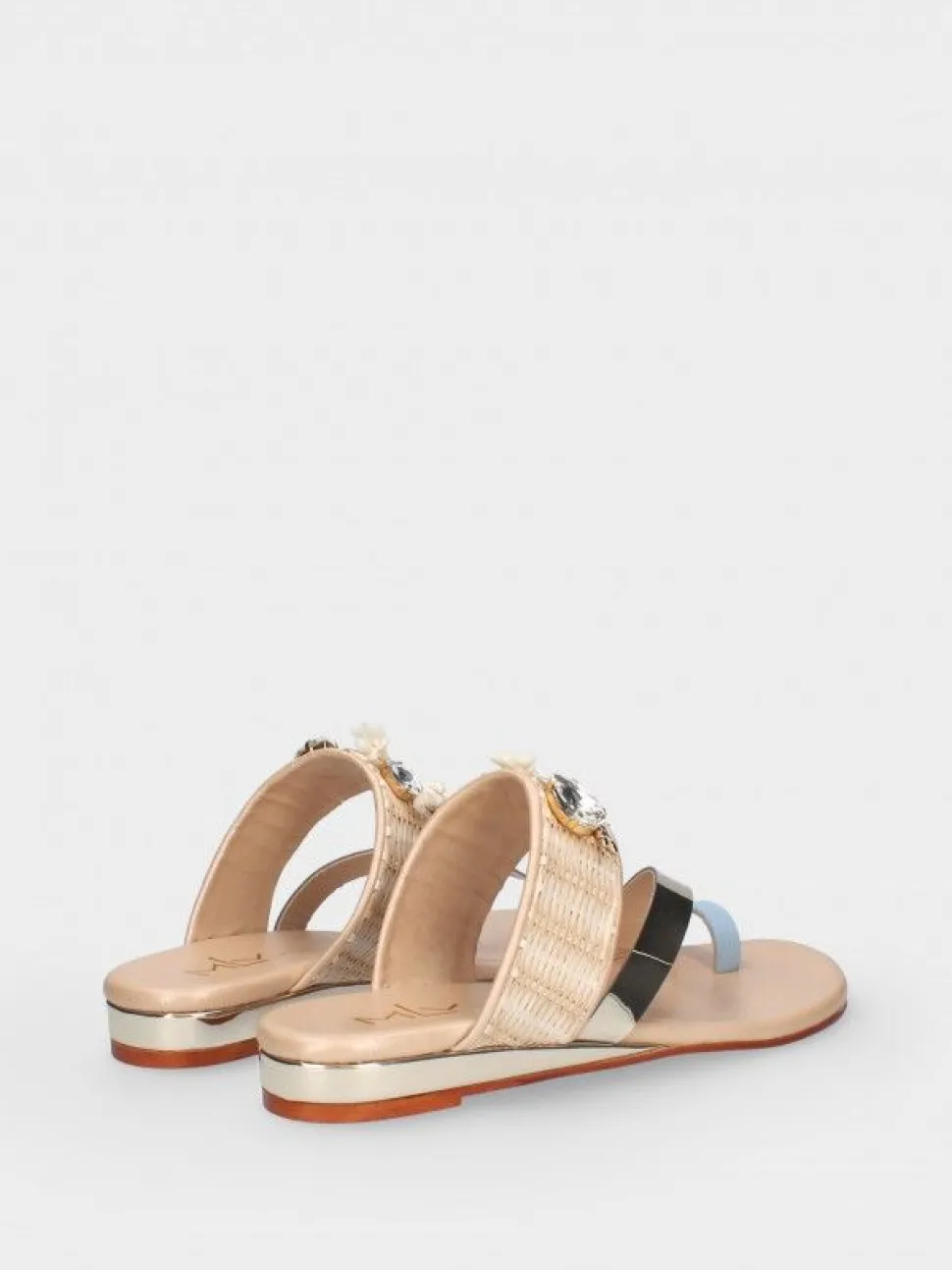 Chinelos Beges Para Mulher Carlota14