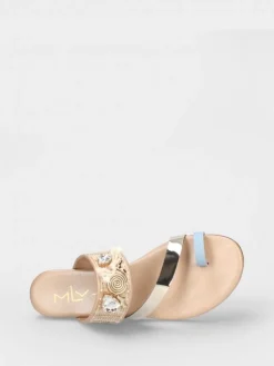 Chinelos Beges Para Mulher Carlota14