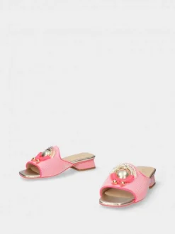 Chinelos Rasos Rosa Para Mulher Carol 60