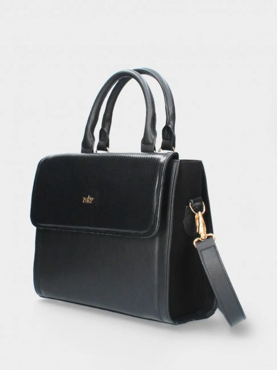 Mala Preto Tiracolo Para Mulher Varsovia 01