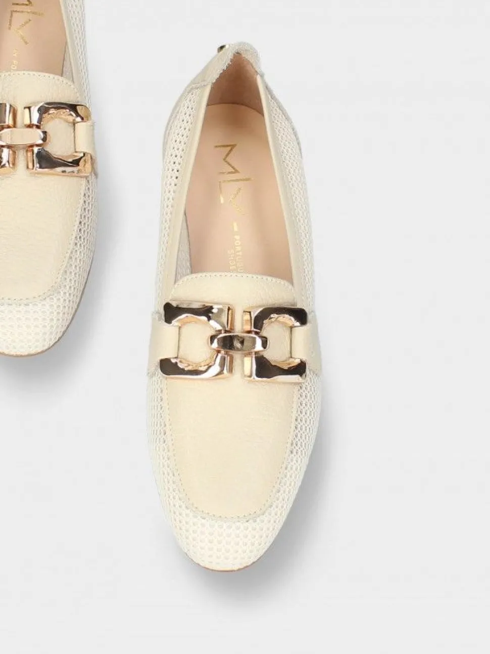 Mocassim Bege Para Mulher Dina 25