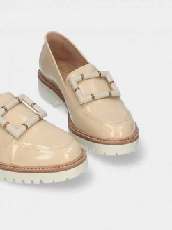 Mocassim Bege Para Senhora Raquel 12