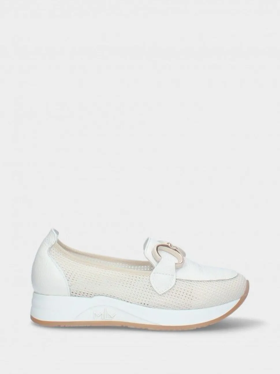 Mocassim Branco Para Mulher Alice 30