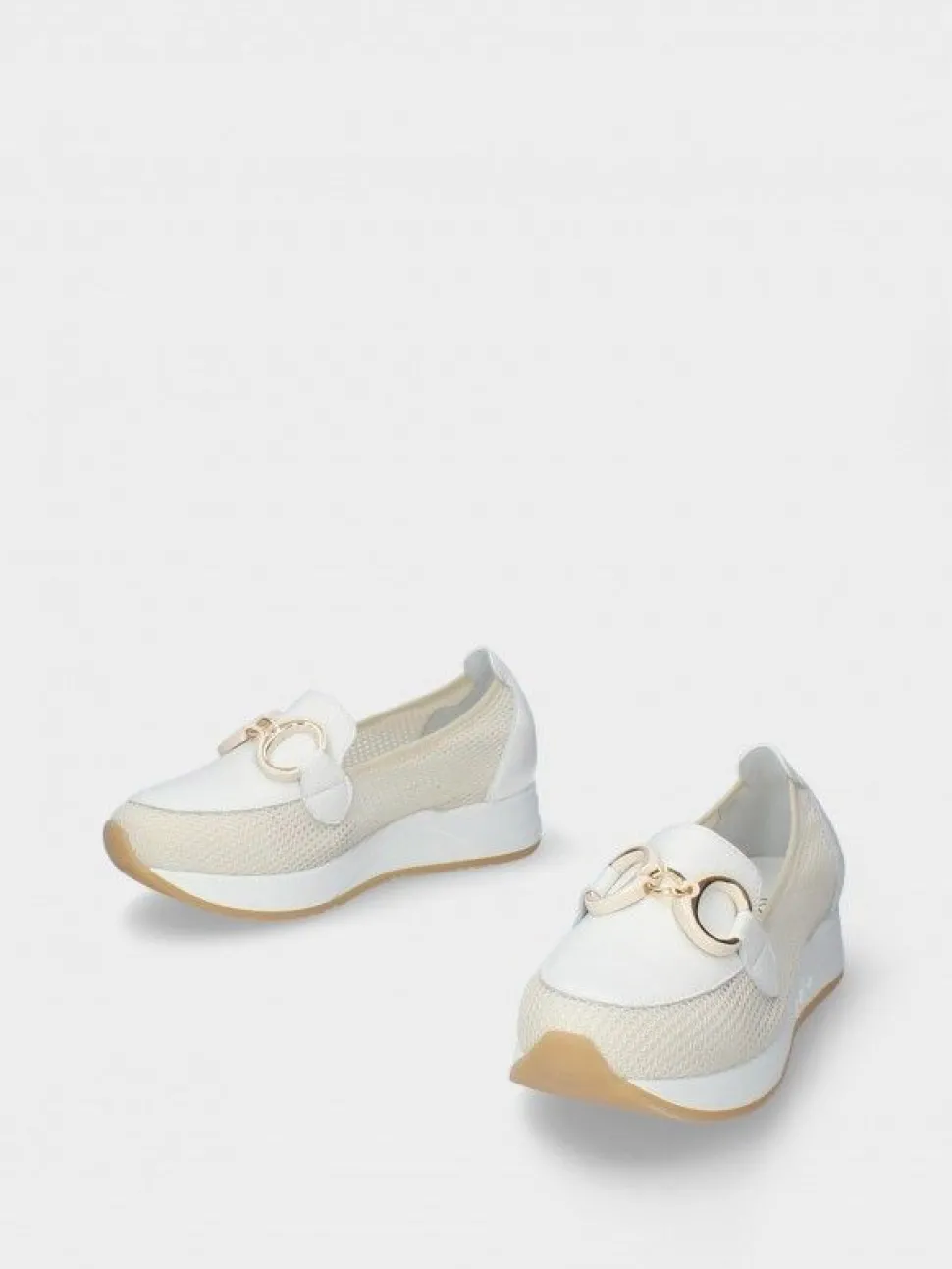 Mocassim Branco Para Mulher Alice 30
