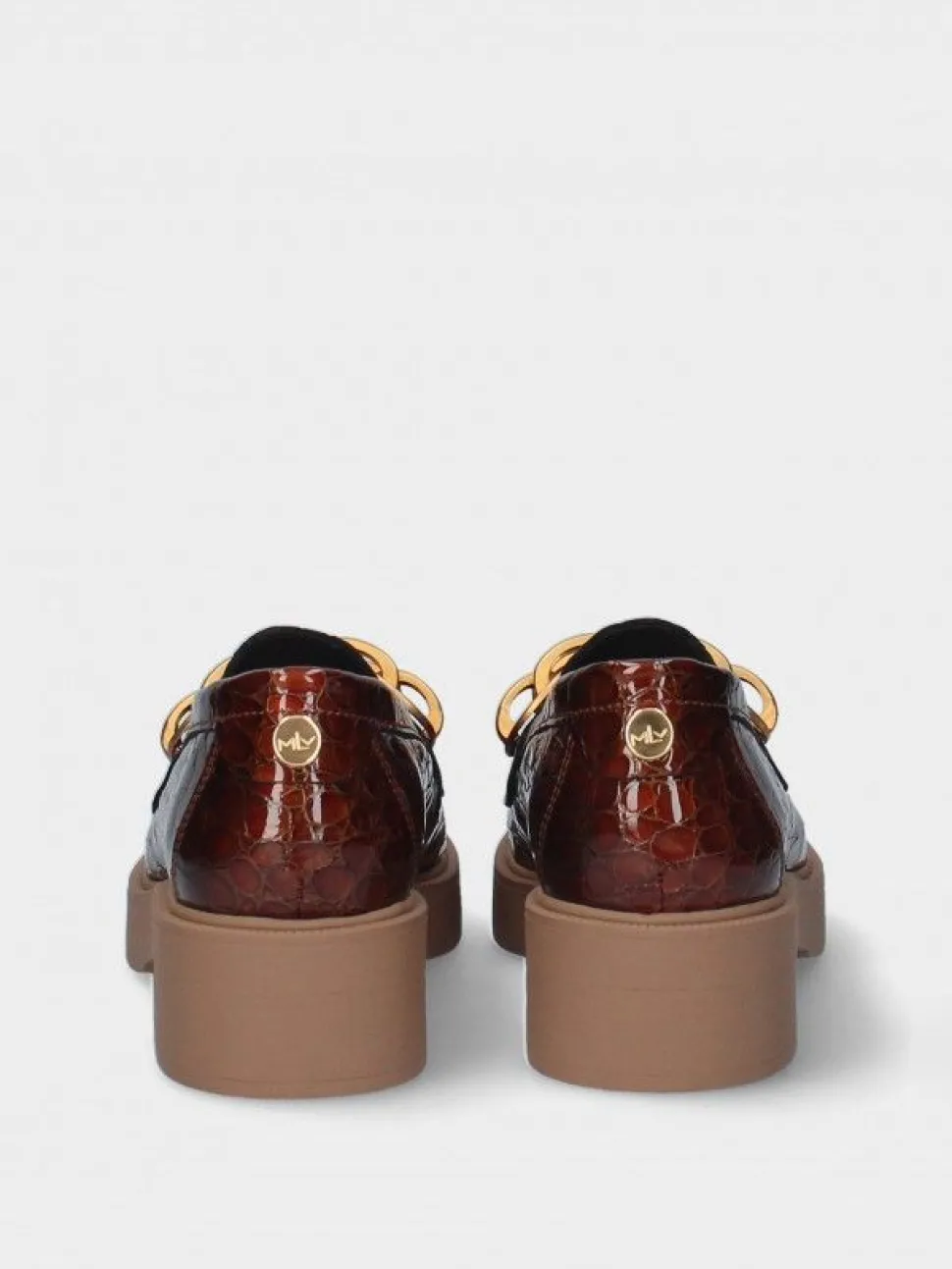 Mocassim Camel Com Plataforma Raquel 19