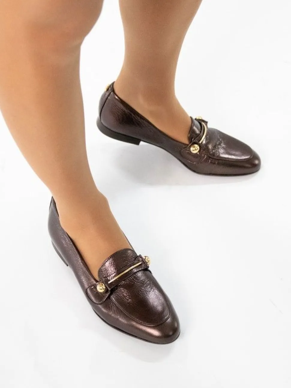 Mocassim Castanho Para Mulher Dina 24