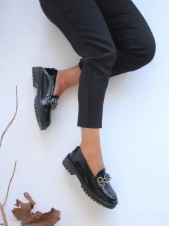 Mocassim Preto Para Mulher Raquel 01