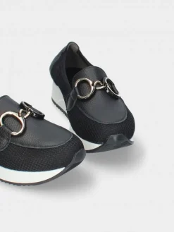 Mocassim Preto Para Mulher Alice 30