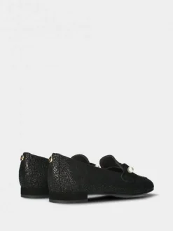 Mocassim Preto Para Mulher Dina 22