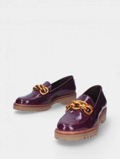 Mocassim Roxo Para Mulher Raquel 01