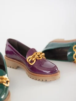 Mocassim Roxo Para Mulher Raquel 01