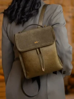 Mochila Verde Para Mulher Berlim 08