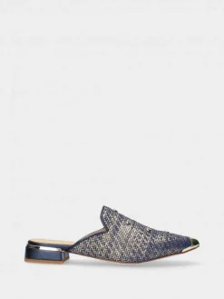 Mules Azul Para Mulher Lea 60