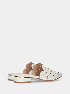 Mules Brancos Para Mulher Lea47