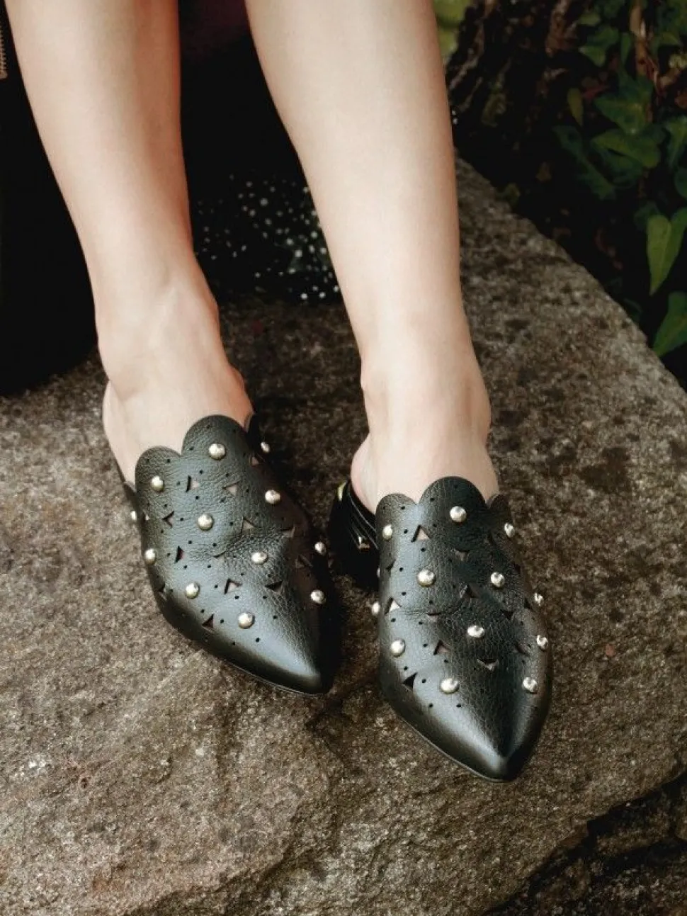 Mules Pretos Para Mulher Lea47