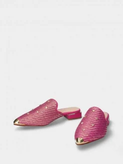 Mules Rosa Para Mulher Lea 60