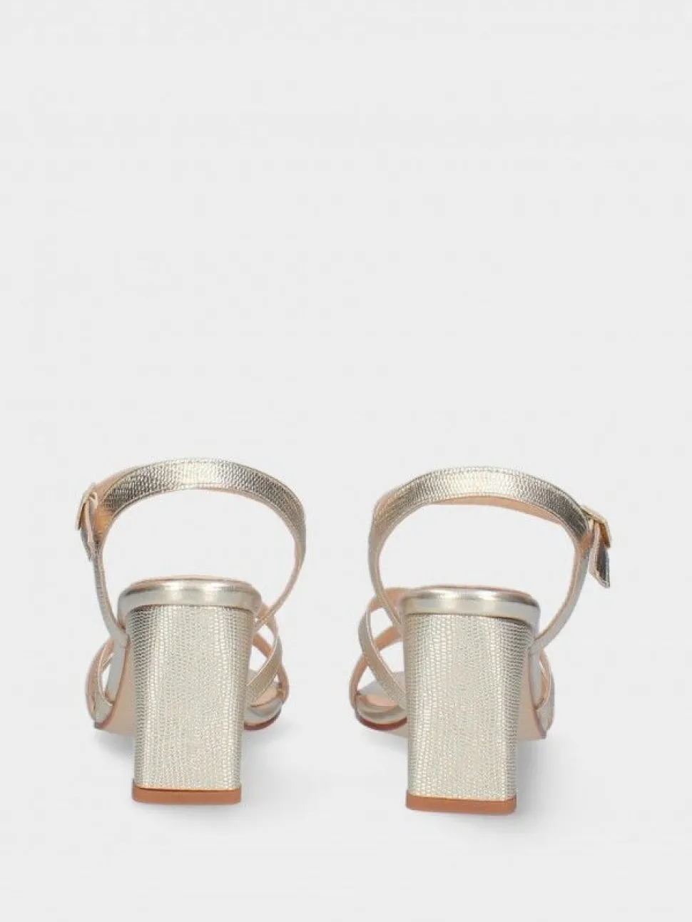 Sandalia Dourada Para Cerimonia Camila45