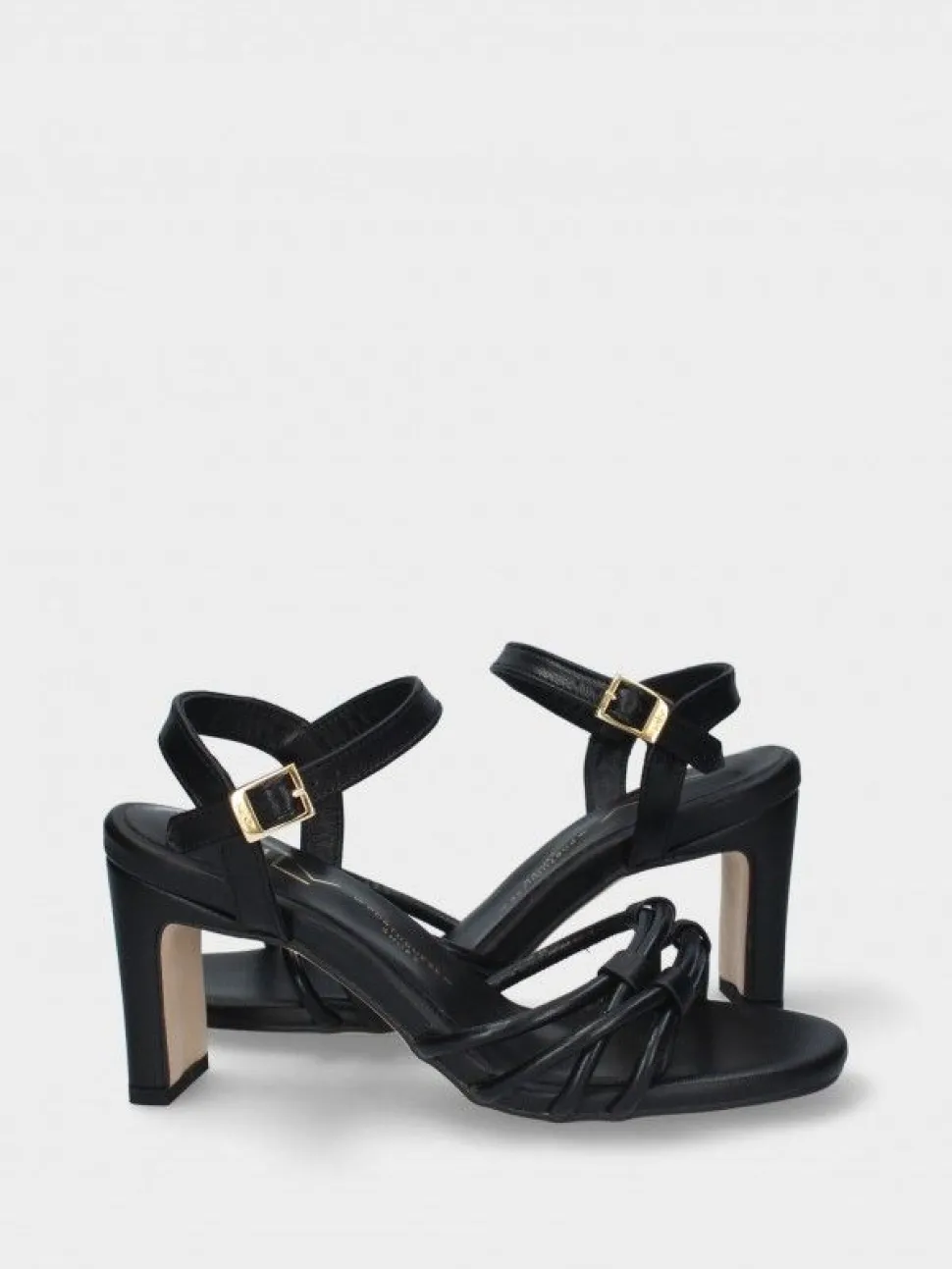 Sandalia Salto Alto Preta Camila 41