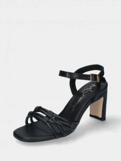 Sandalia Salto Alto Preta Camila 41