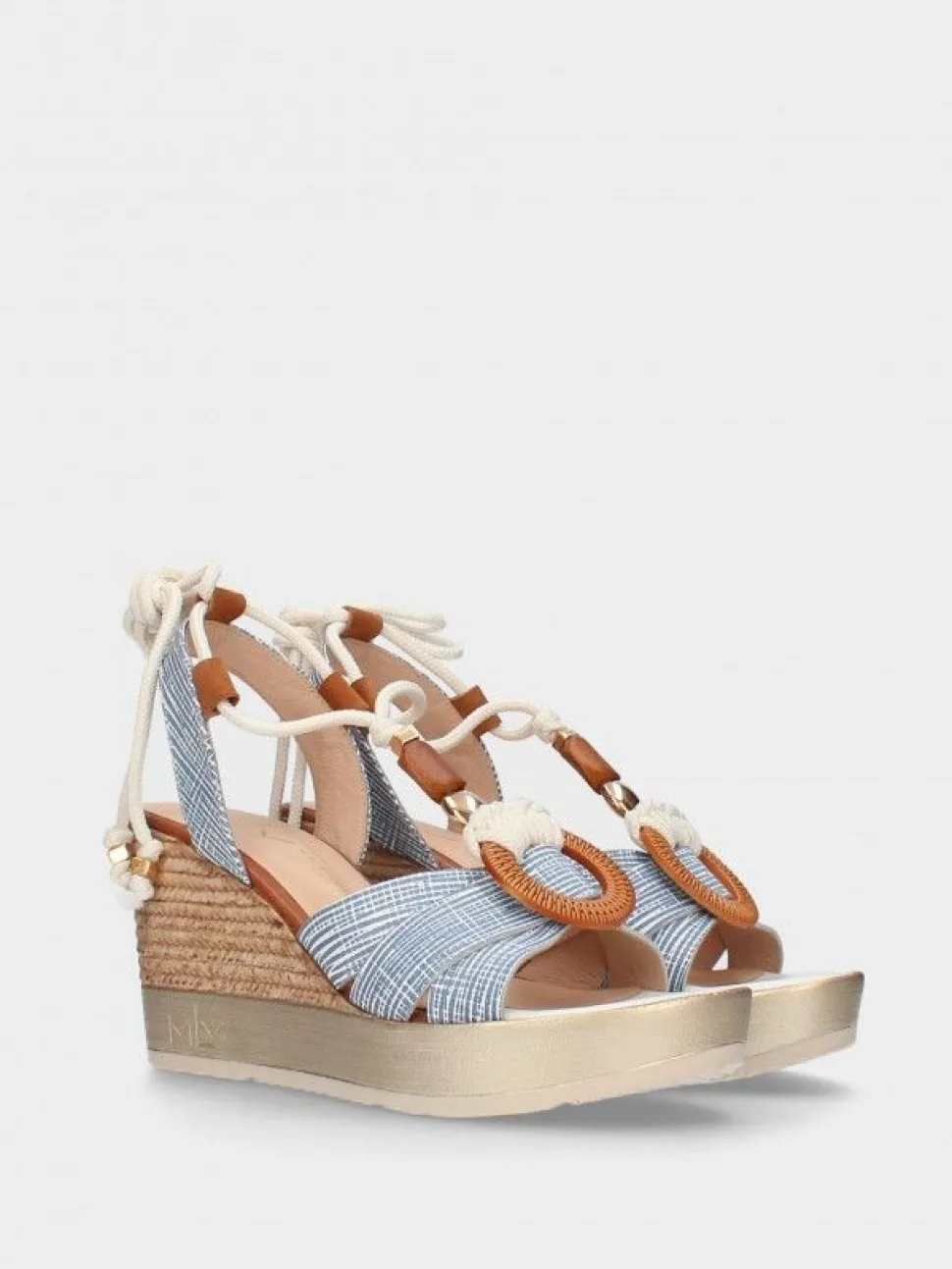 Sandálias Azuis Para Mulher Poly32