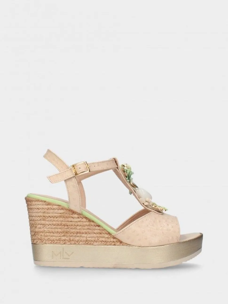 Sandálias Bege Para Mulher Poly30