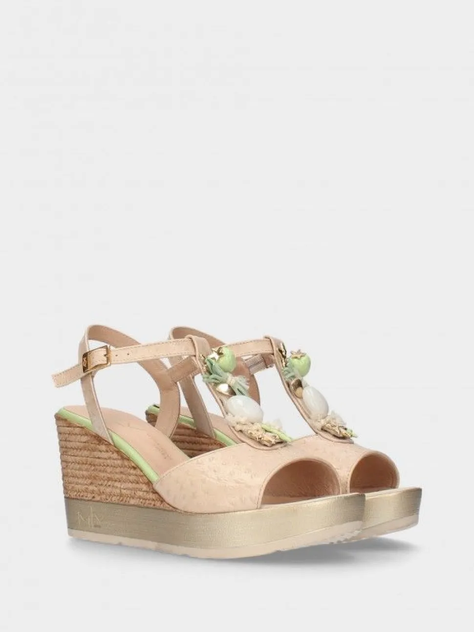 Sandálias Bege Para Mulher Poly30