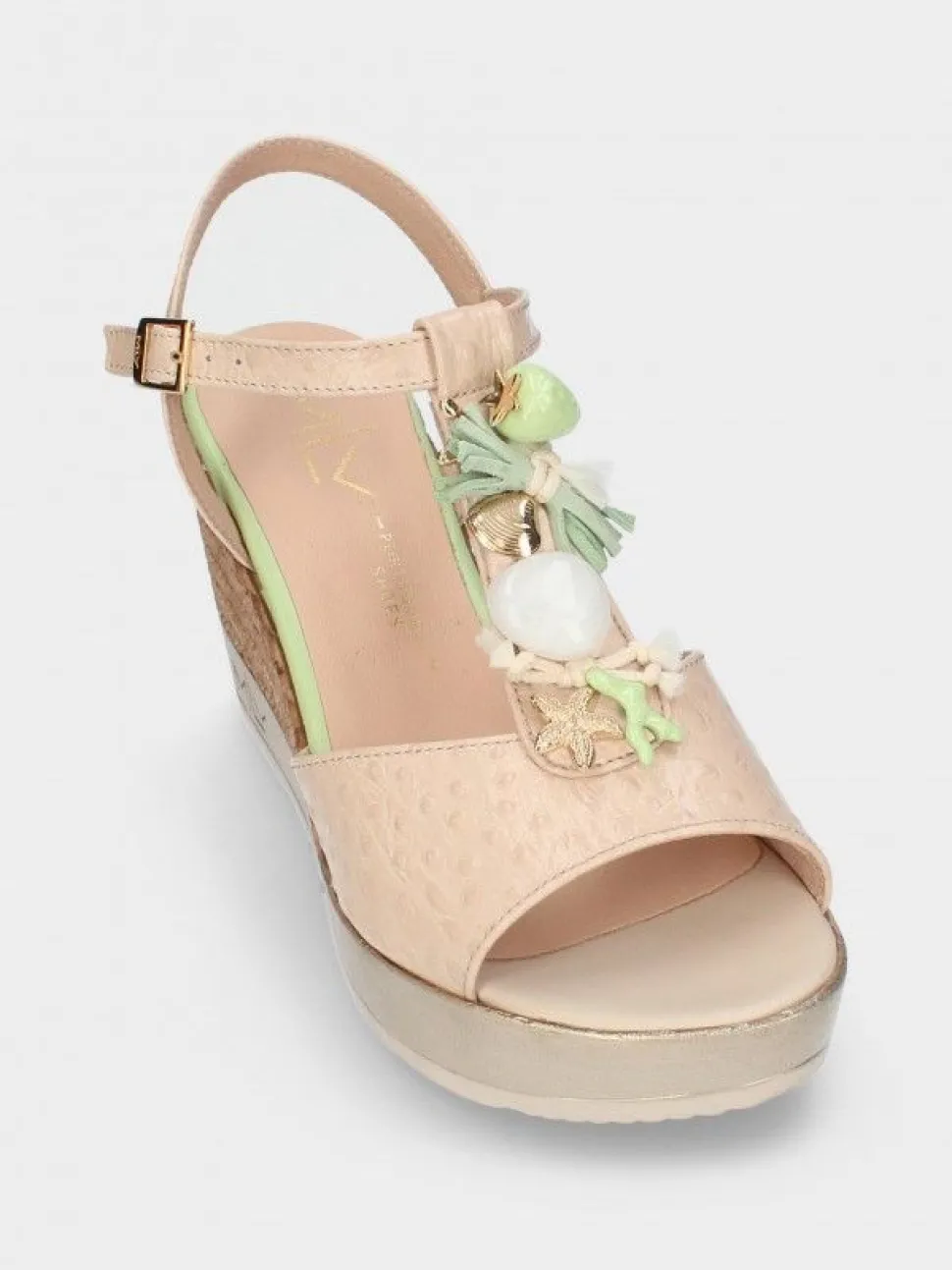 Sandálias Bege Para Mulher Poly30