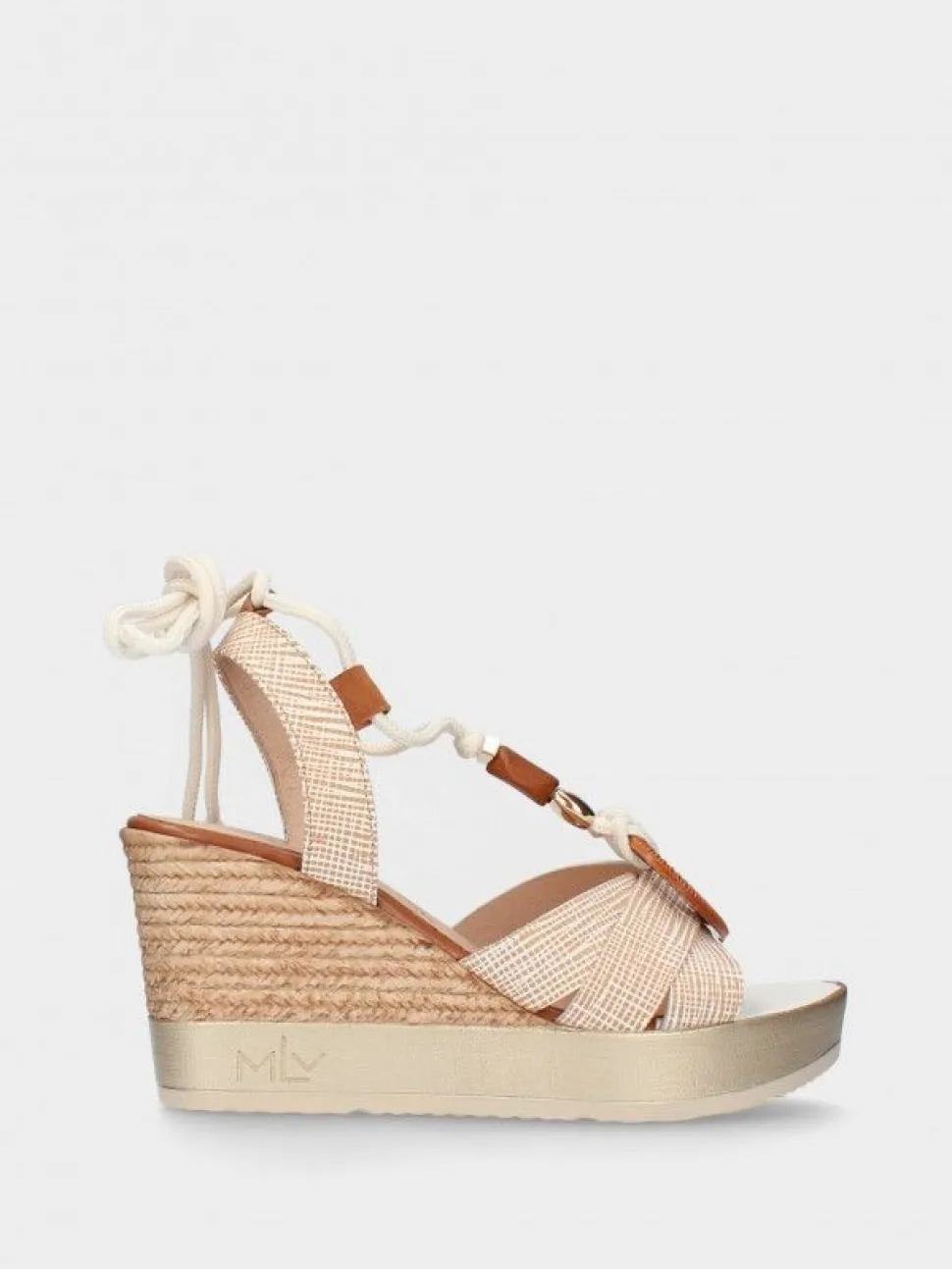 Sandálias Bege Para Mulher Poly32